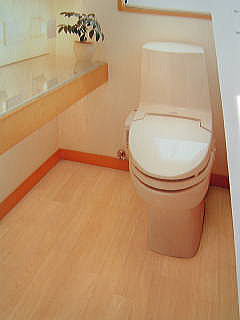 トイレの床の写真